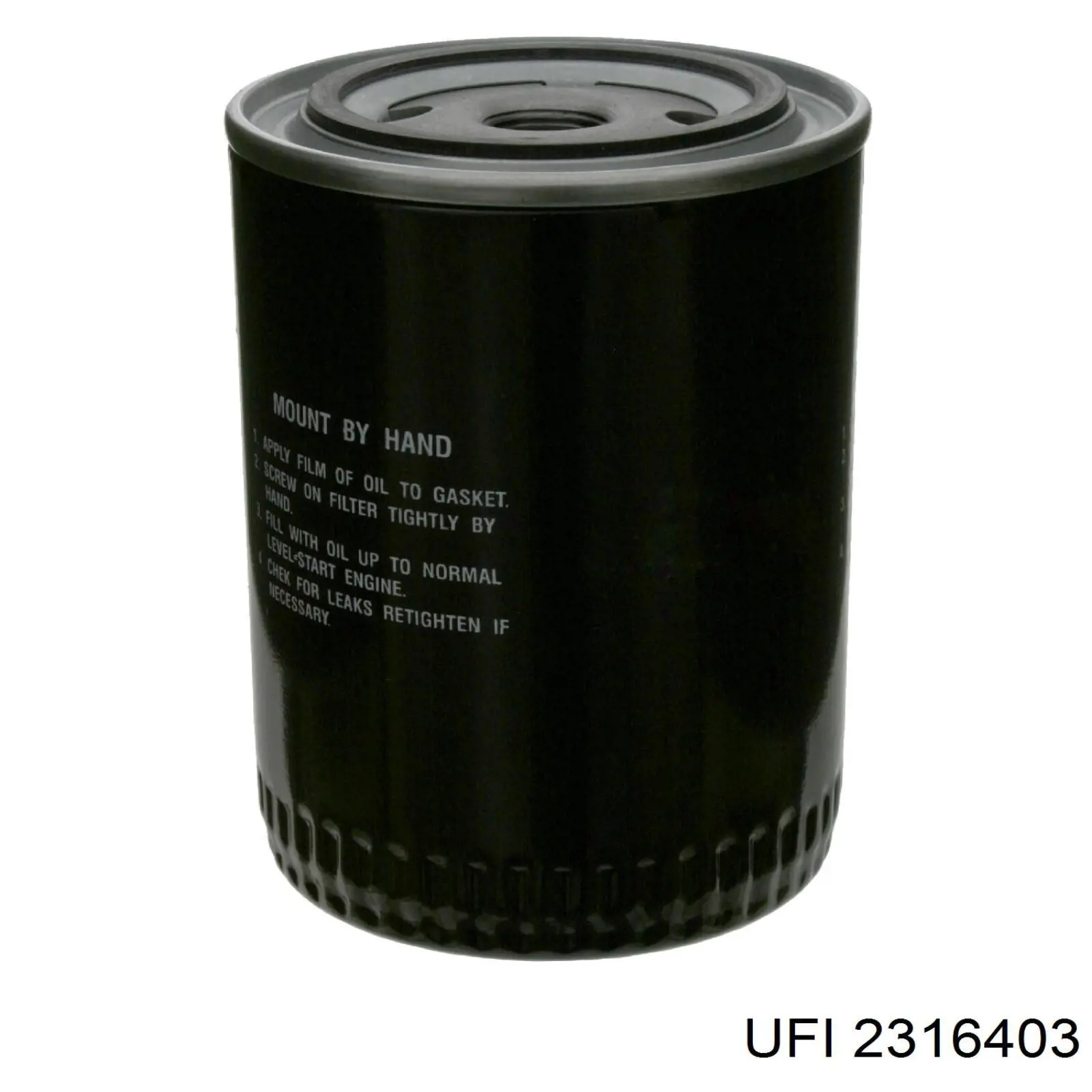 Масляний фільтр двигуна UFI 2316403 ціна, від 5.84 USD