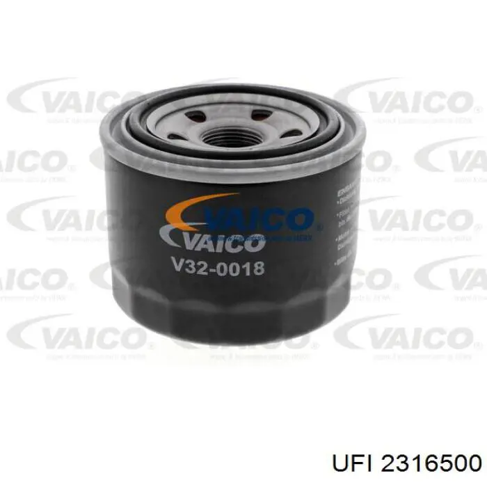 Масляний фільтр двигуна UFI 2316500 ціна, від 3.80 USD