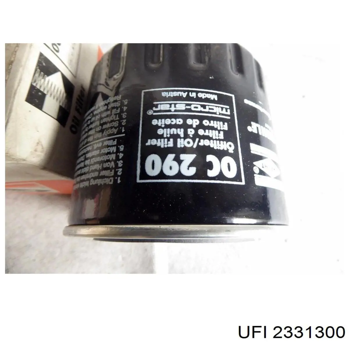 Масляний фільтр двигуна UFI 2331300 ціна, від 9.88 USD