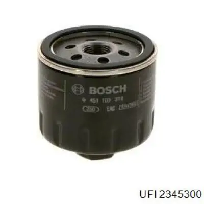 Масляний фільтр двигуна UFI 2345300 ціна, від 5.06 USD