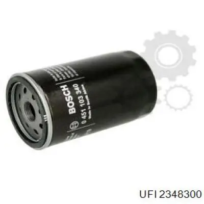 Масляний фільтр двигуна UFI 2348300 ціна, від 6.79 USD