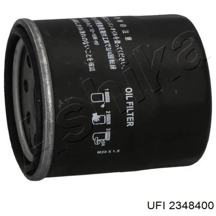 Масляний фільтр двигуна UFI 2348400 ціна, від 5.35 USD