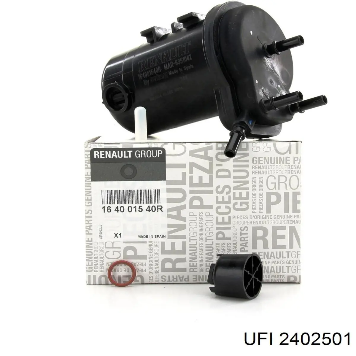 Фільтр тонкого очищення палива UFI 2402501 ціна, від 38.70 USD