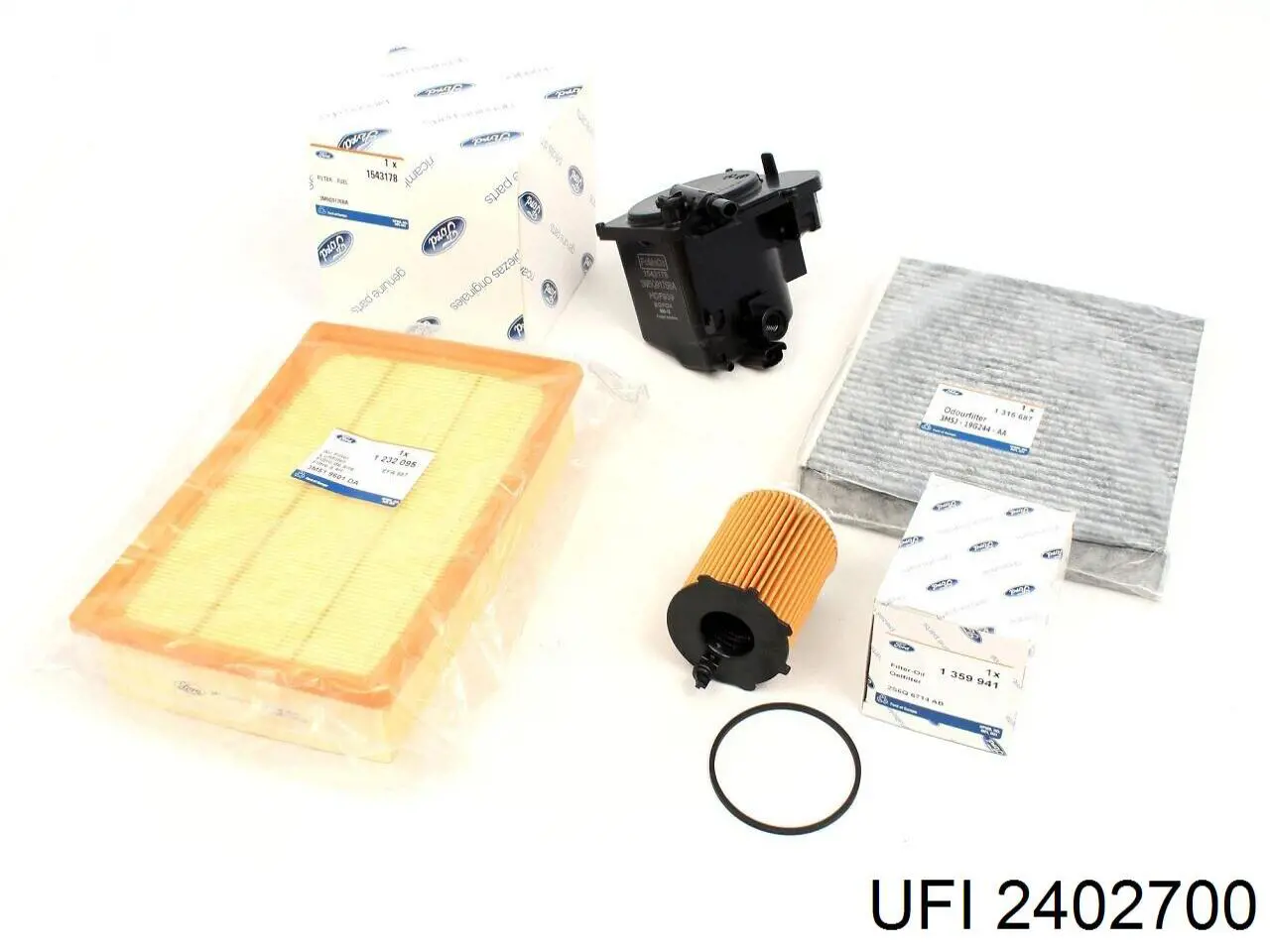 Купити 2402700 UFI Фільтр-відстійник палива грубої очистки