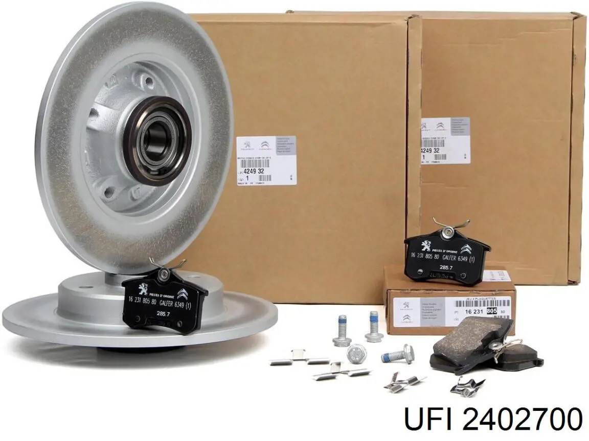 Фільтр тонкого очищення палива UFI 2402700 ціна, від 26.41 USD
