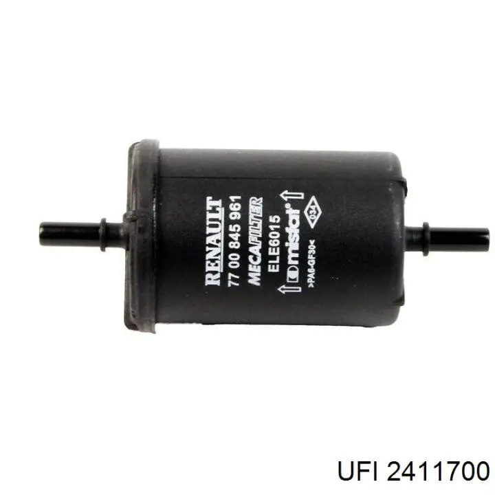 Фільтр тонкого очищення палива UFI 2411700 ціна, від 24.93 USD