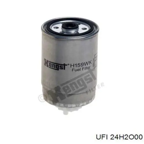 Фільтр тонкого очищення палива UFI 24H2O00 ціна, від 8.95 USD