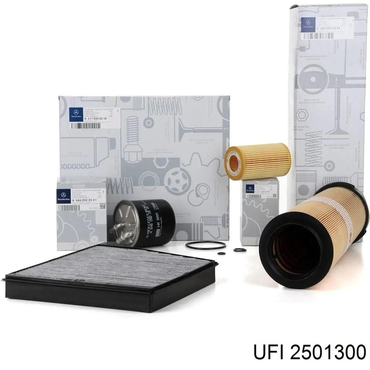 Масляний фільтр двигуна UFI 2501300 ціна, від 4.91 USD