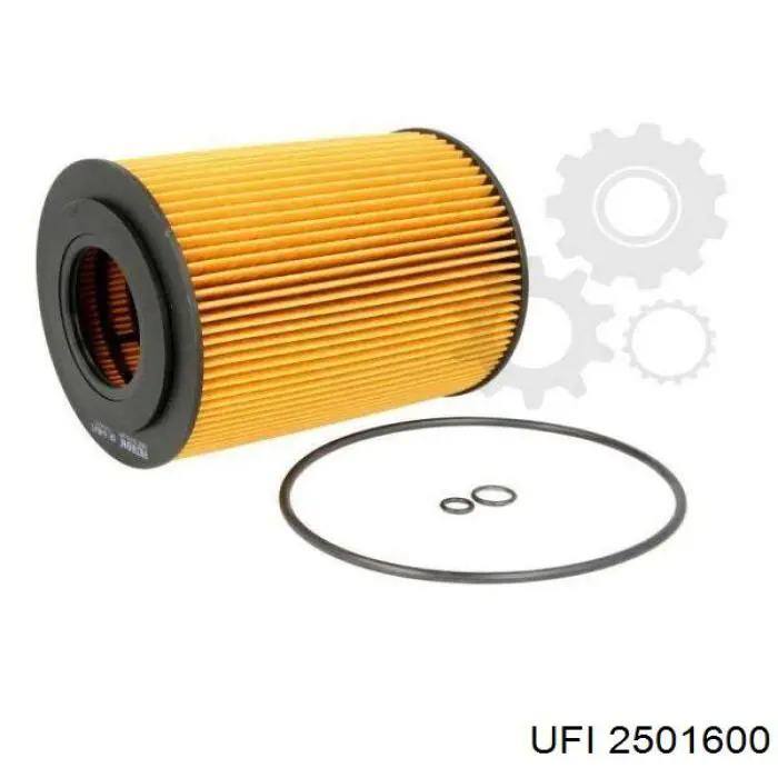 Масляний фільтр двигуна UFI 2501600 ціна, від 7.65 USD