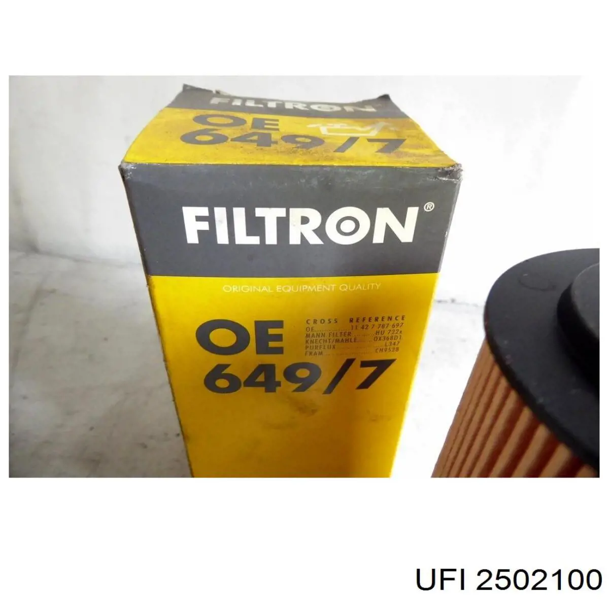 Масляний фільтр двигуна UFI 2502100 ціна, від 6.97 USD
