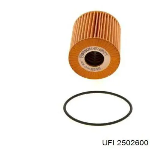 Масляний фільтр двигуна UFI 2502600 ціна, від 5.09 USD