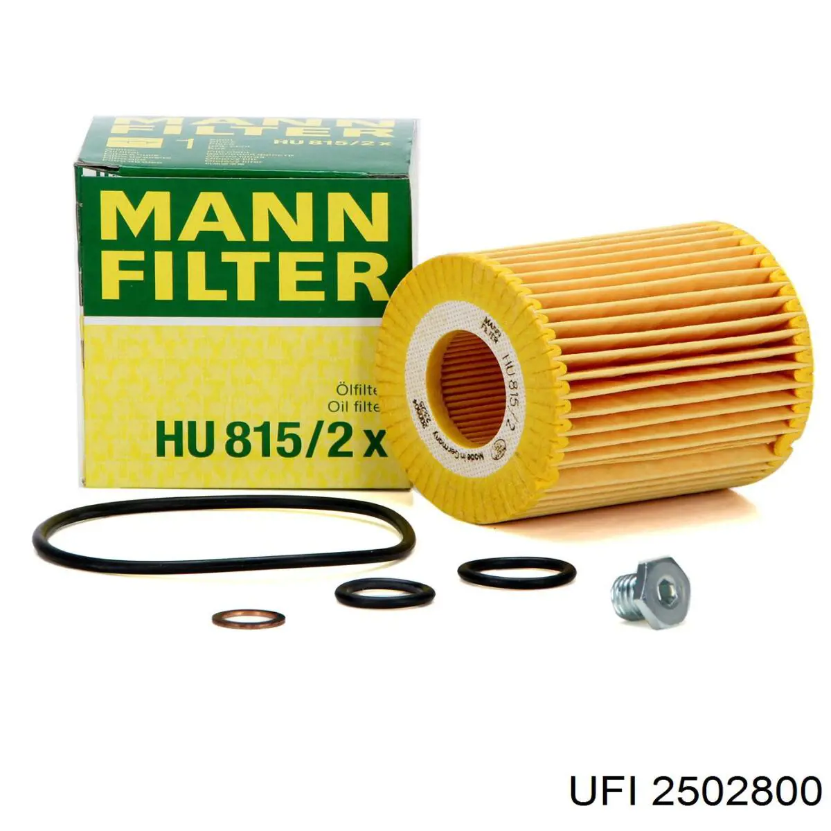 Масляний фільтр двигуна UFI 2502800 ціна, від 5.77 USD