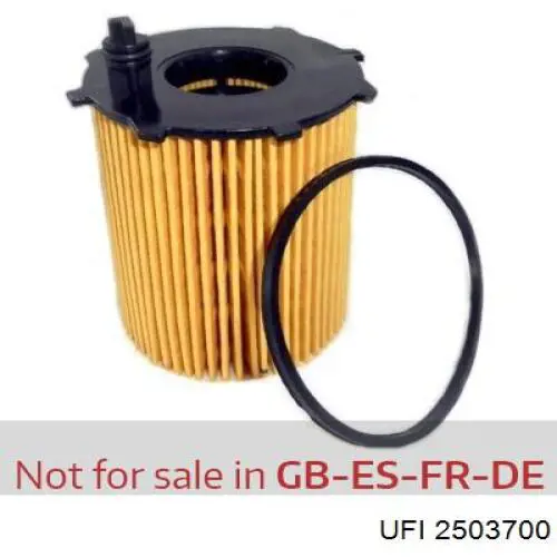 Масляний фільтр 2503700 UFI