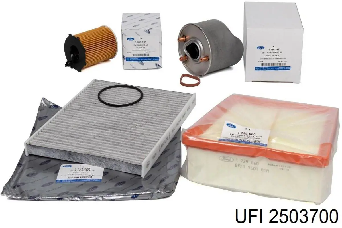 Фільтр масляний UFI 2503700