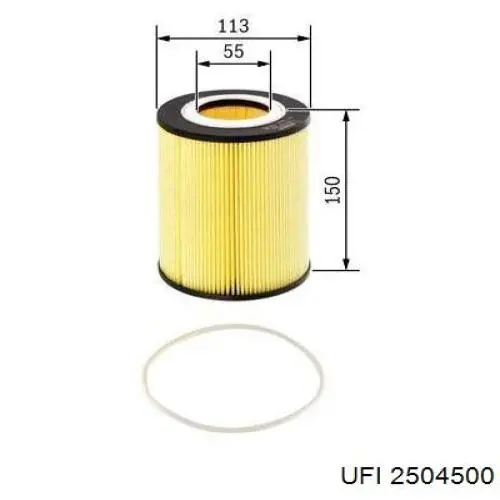 Масляний фільтр двигуна DAF 1397764G ціна, від 9.77 USD