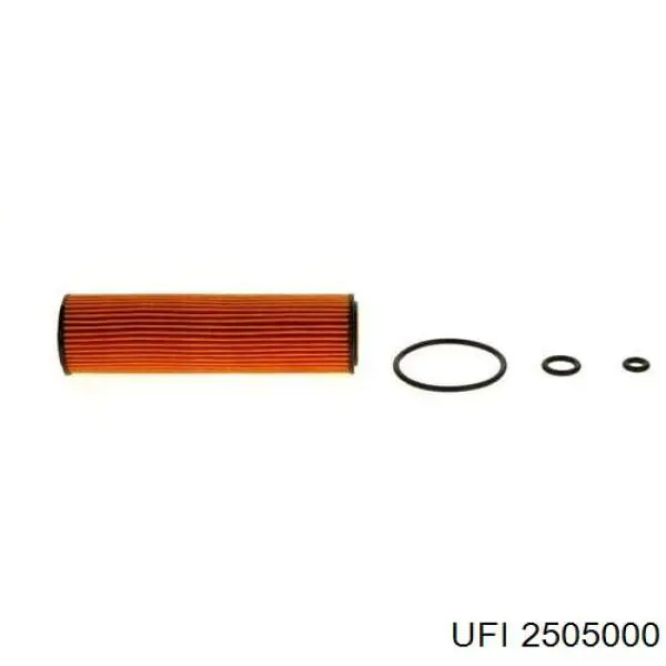 Масляний фільтр двигуна UFI 2505000 ціна, від 7.29 USD