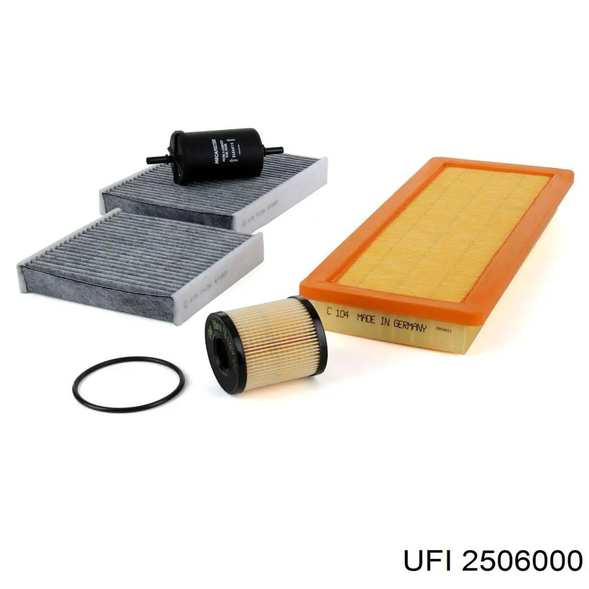 Масляний фільтр двигуна UFI 2506000 ціна, від 5.65 USD