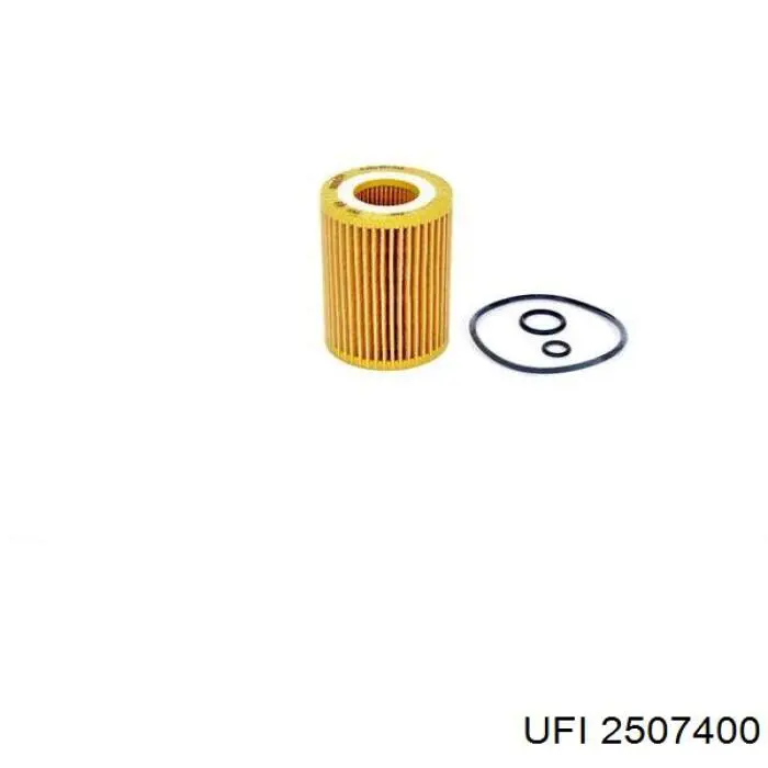 Масляний фільтр двигуна UFI 2507400 ціна, від 6.92 USD