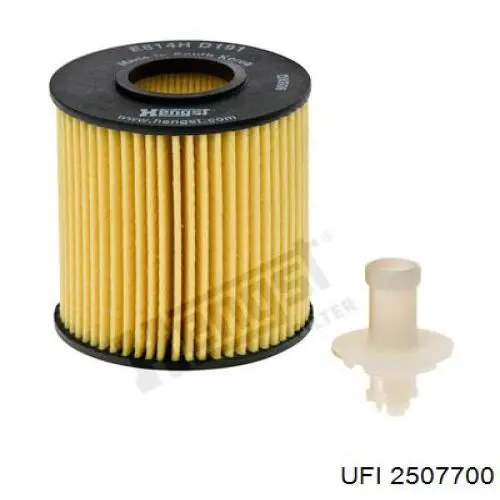 Масляний фільтр двигуна UFI 2507700 ціна, від 5.04 USD