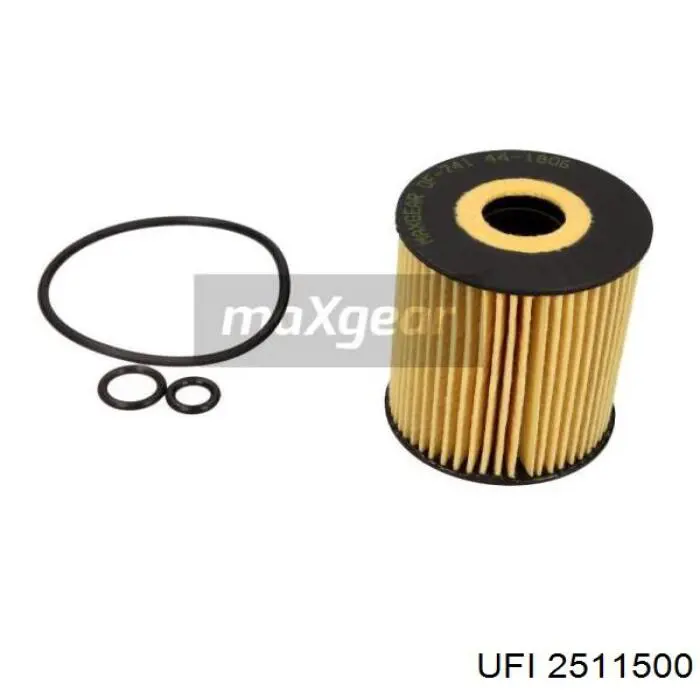 Масляний фільтр двигуна UFI 2511500 ціна, від 7.34 USD