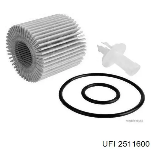 Фільтр масляний UFI 2511600