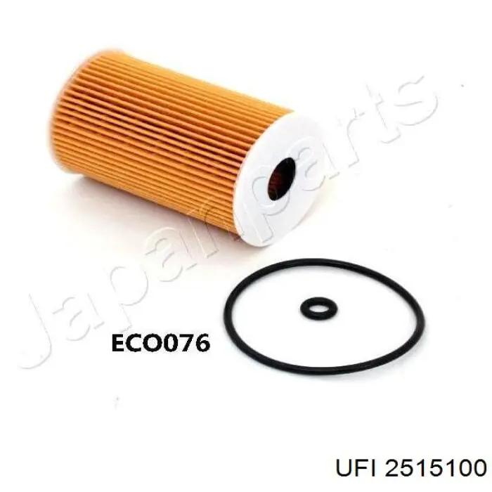 Масляний фільтр двигуна UFI 2515100 ціна, від 6.94 USD