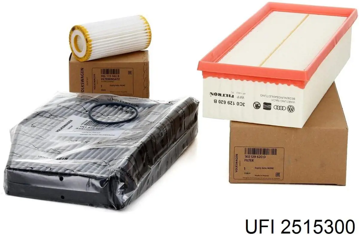 Фільтр масляний UFI 2515300