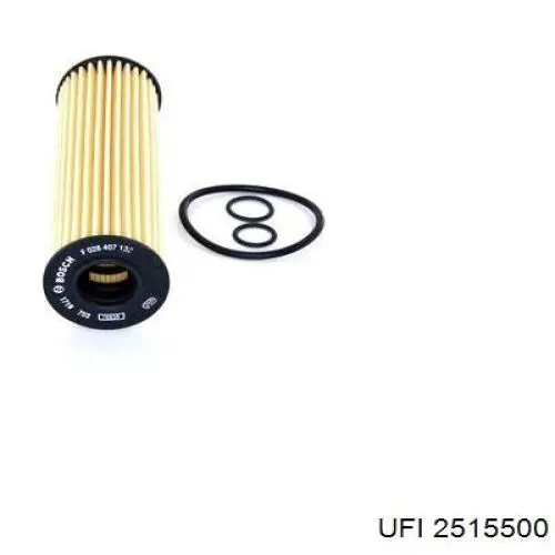 Масляний фільтр двигуна UFI 2515500 ціна, від 10.84 USD