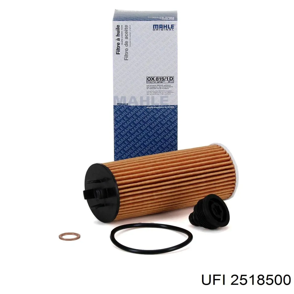 Масляний фільтр двигуна UFI 2518500 ціна, від 9.94 USD