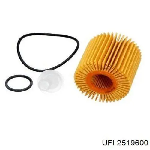 Масляний фільтр двигуна UFI 2519600 ціна, від 5.06 USD
