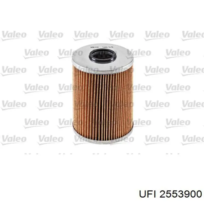 Масляний фільтр двигуна UFI 2553900 ціна, від 5.35 USD