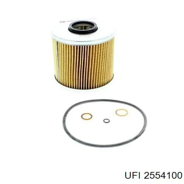 Масляний фільтр двигуна UFI 2554100 ціна, від 5.45 USD