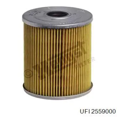 Масляний фільтр двигуна UFI 2559000 ціна, від 8.20 USD