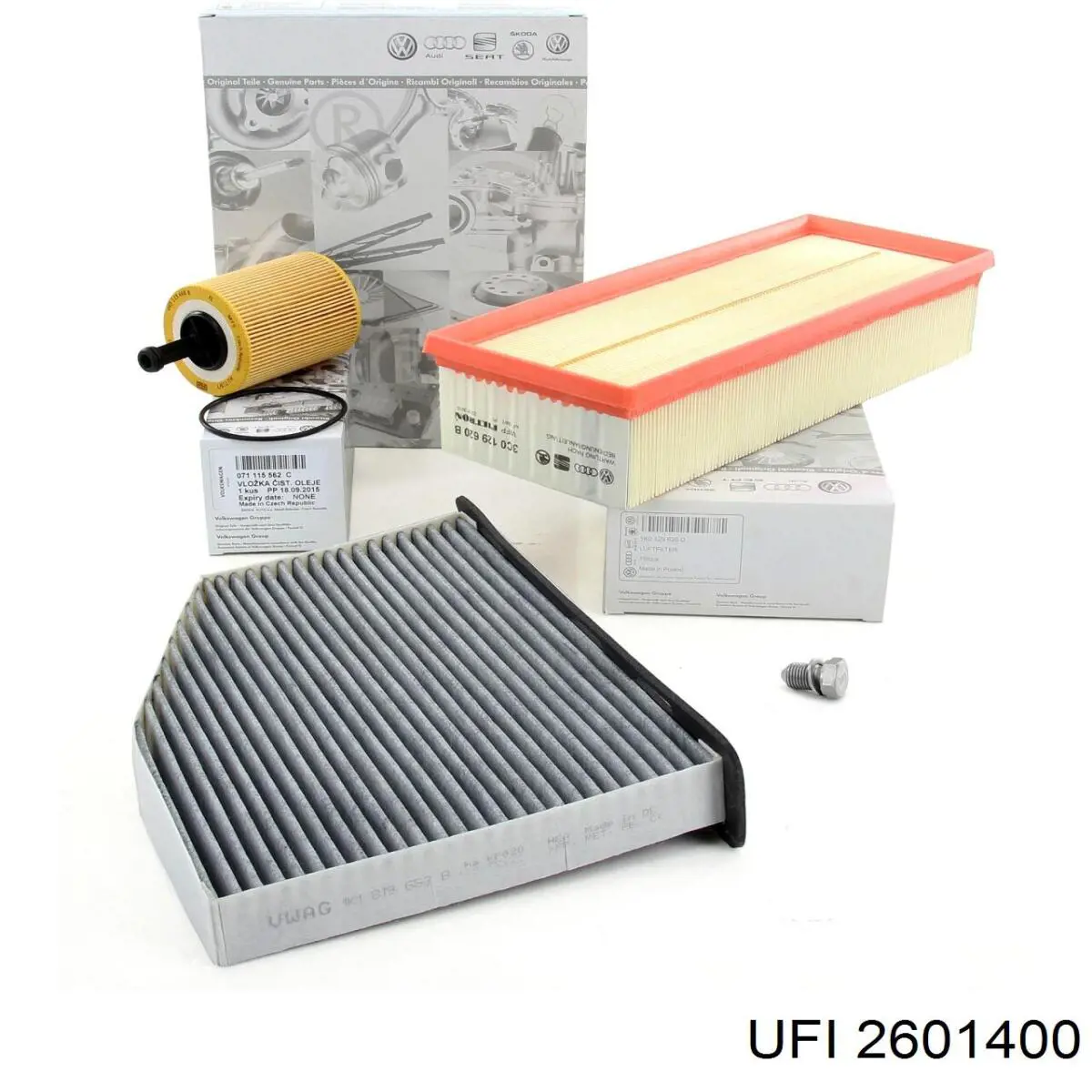 2601400 UFI Фільтр палива