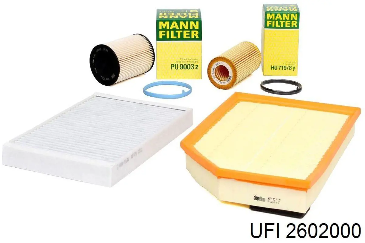 Фільтр тонкого очищення палива UFI 2602000 ціна, від 23.70 USD