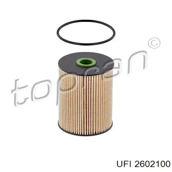 Фільтр тонкого очищення палива UFI 2602100 ціна, від 16.02 USD