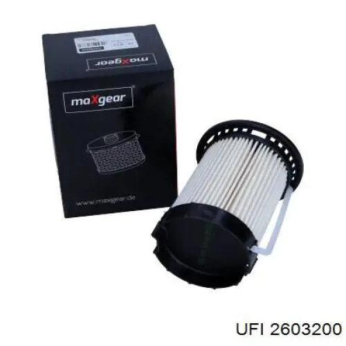 Фільтр тонкого очищення палива UFI 2603200 ціна, від 23.81 USD