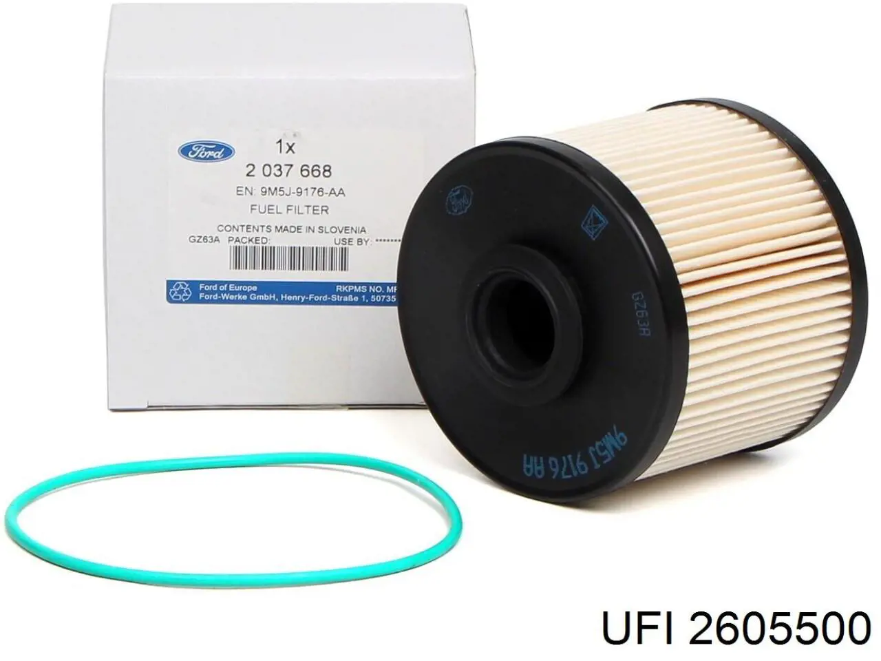 2605500 UFI фільтр паливний