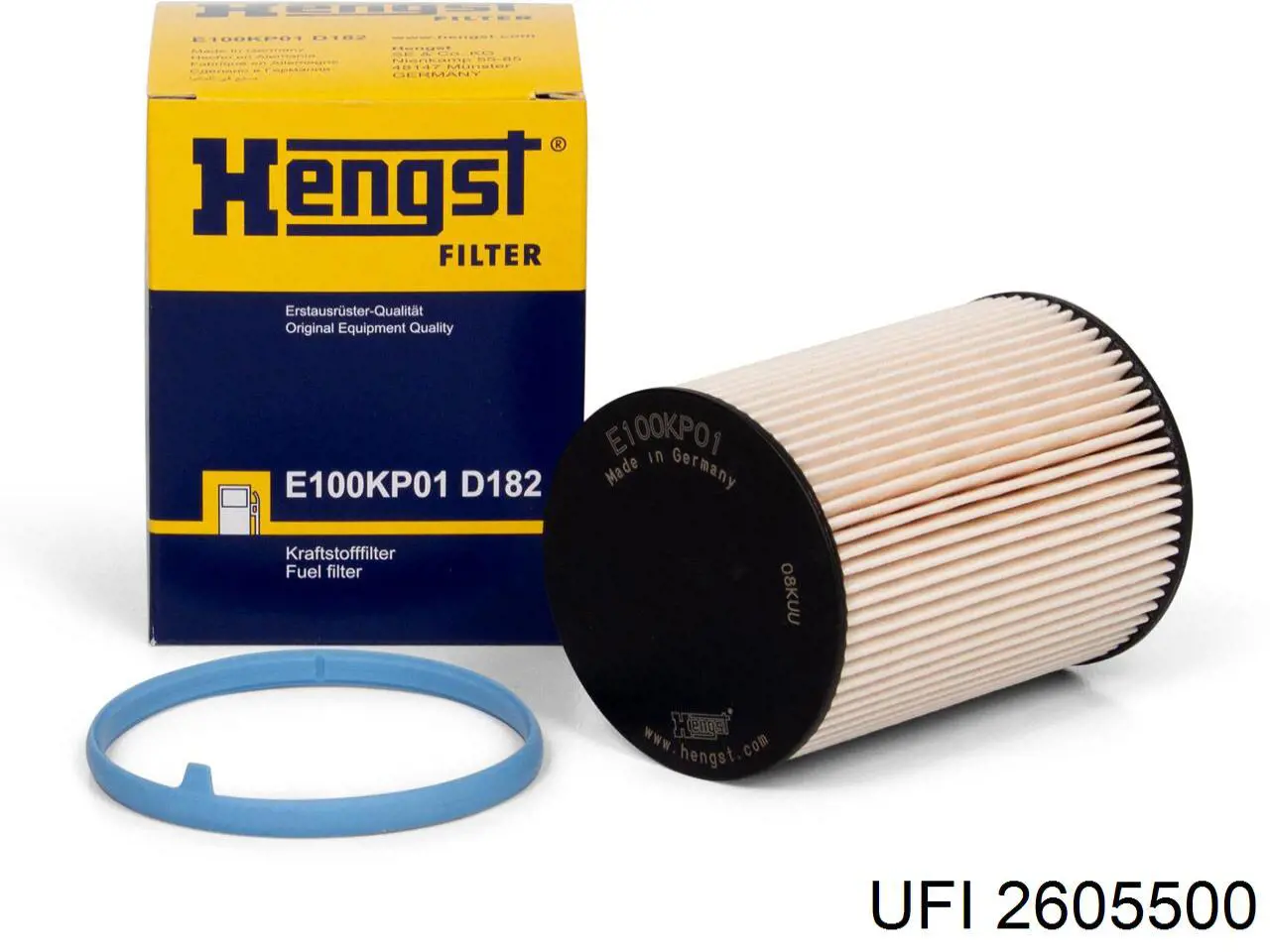 Фільтр тонкого очищення палива UFI 2605500 ціна, від 17.21 USD