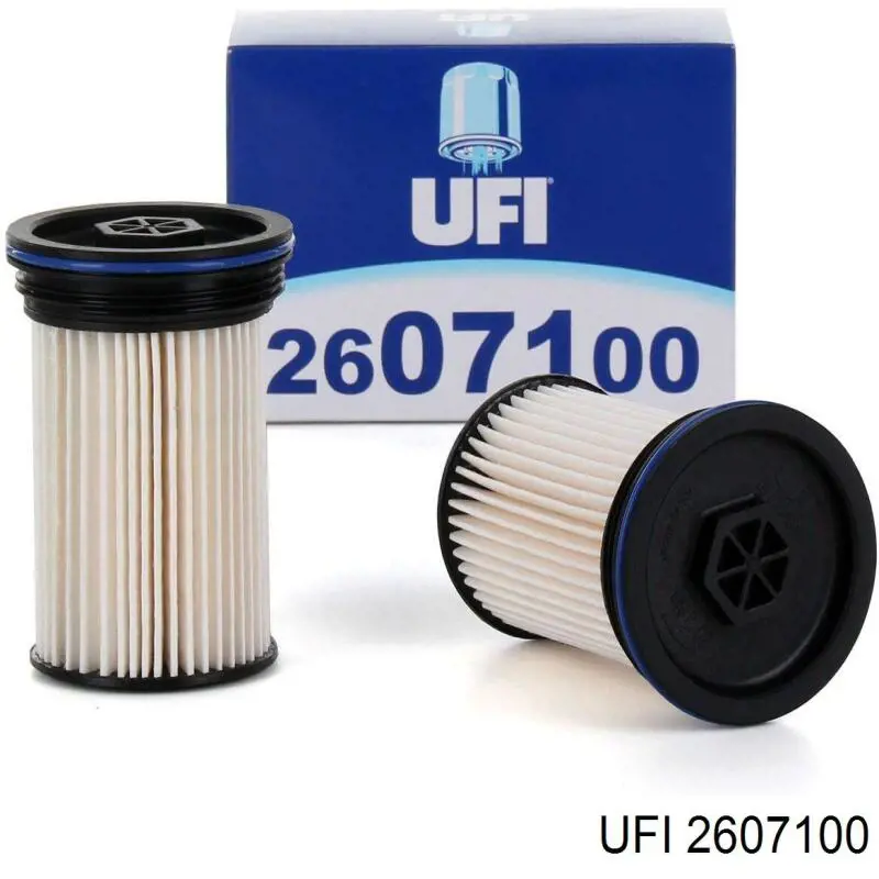 2607100 UFI фільтр паливний