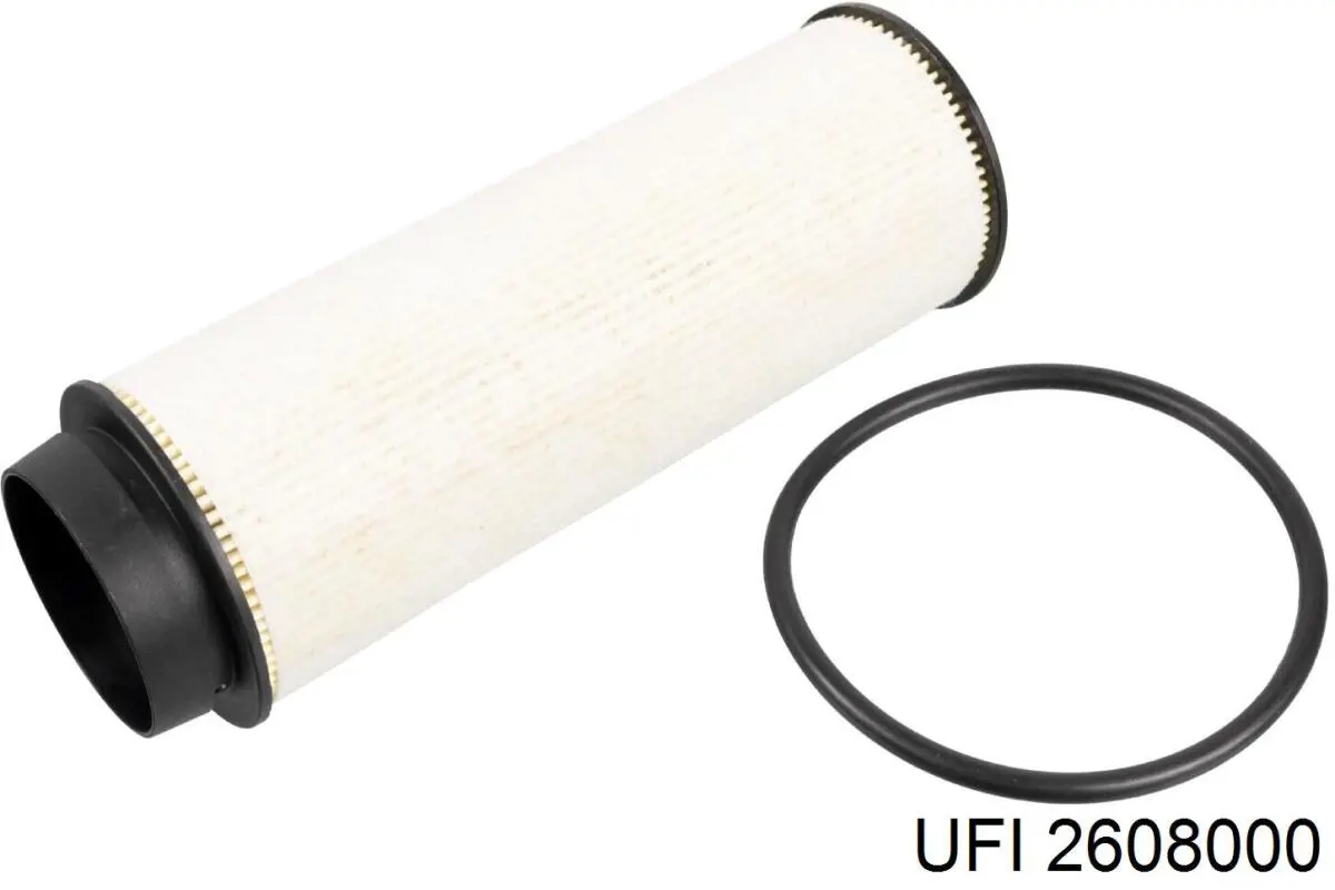 Фільтр тонкого очищення палива UFI 2608000 ціна, від 29.77 USD