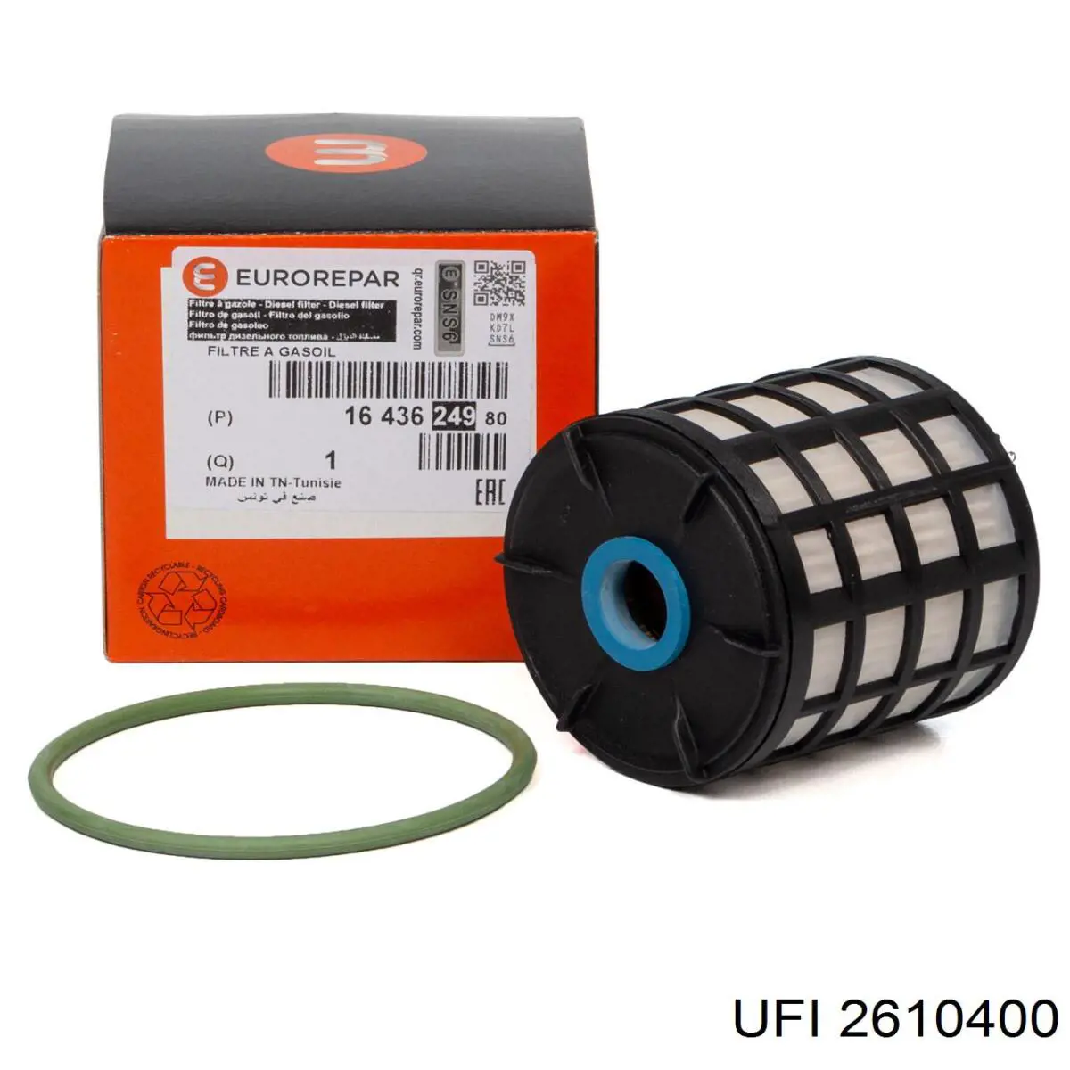 Фільтр тонкого очищення палива UFI 2610400 ціна, від 18.25 USD