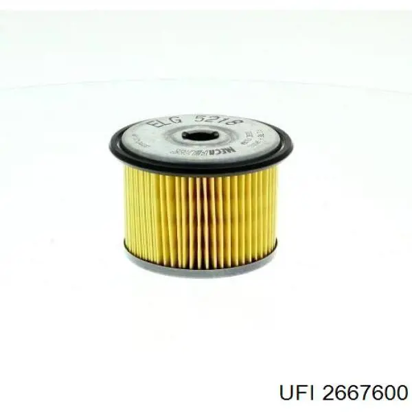 Фільтр тонкого очищення палива UFI 2667600 ціна, від 4.22 USD