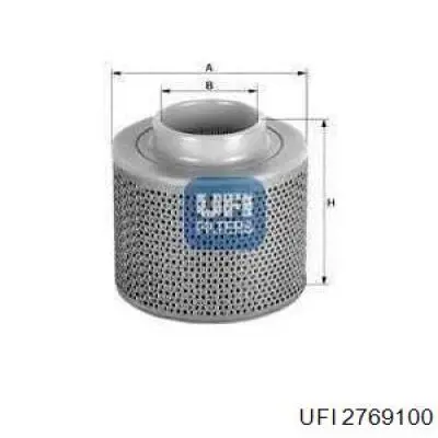 2769100 UFI фільтр повітряний