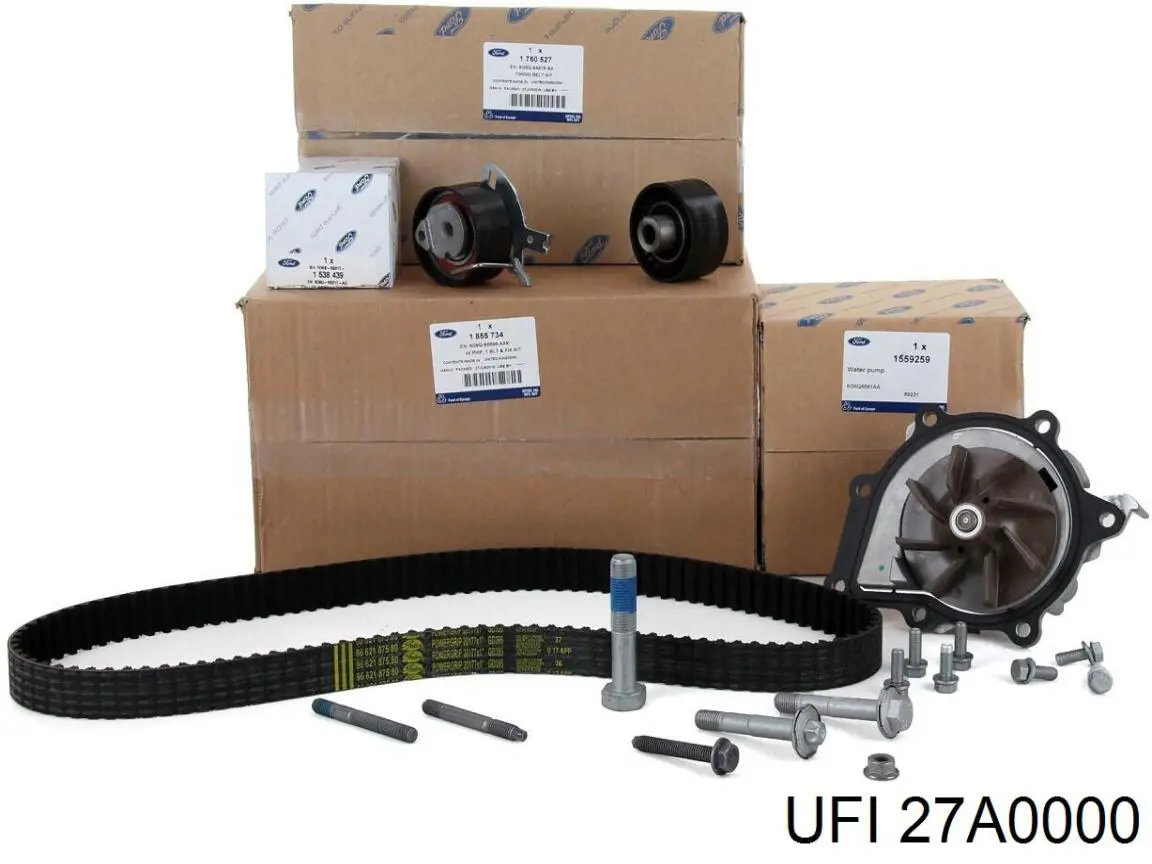 Елемент повітряного фільтра UFI 27A0000 ціна, від 25.97 USD