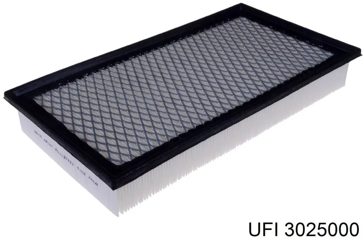 3025000 UFI Повітряний фільтр двигуна