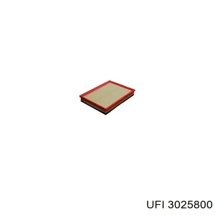 Фільтр повітряний UFI 3025800