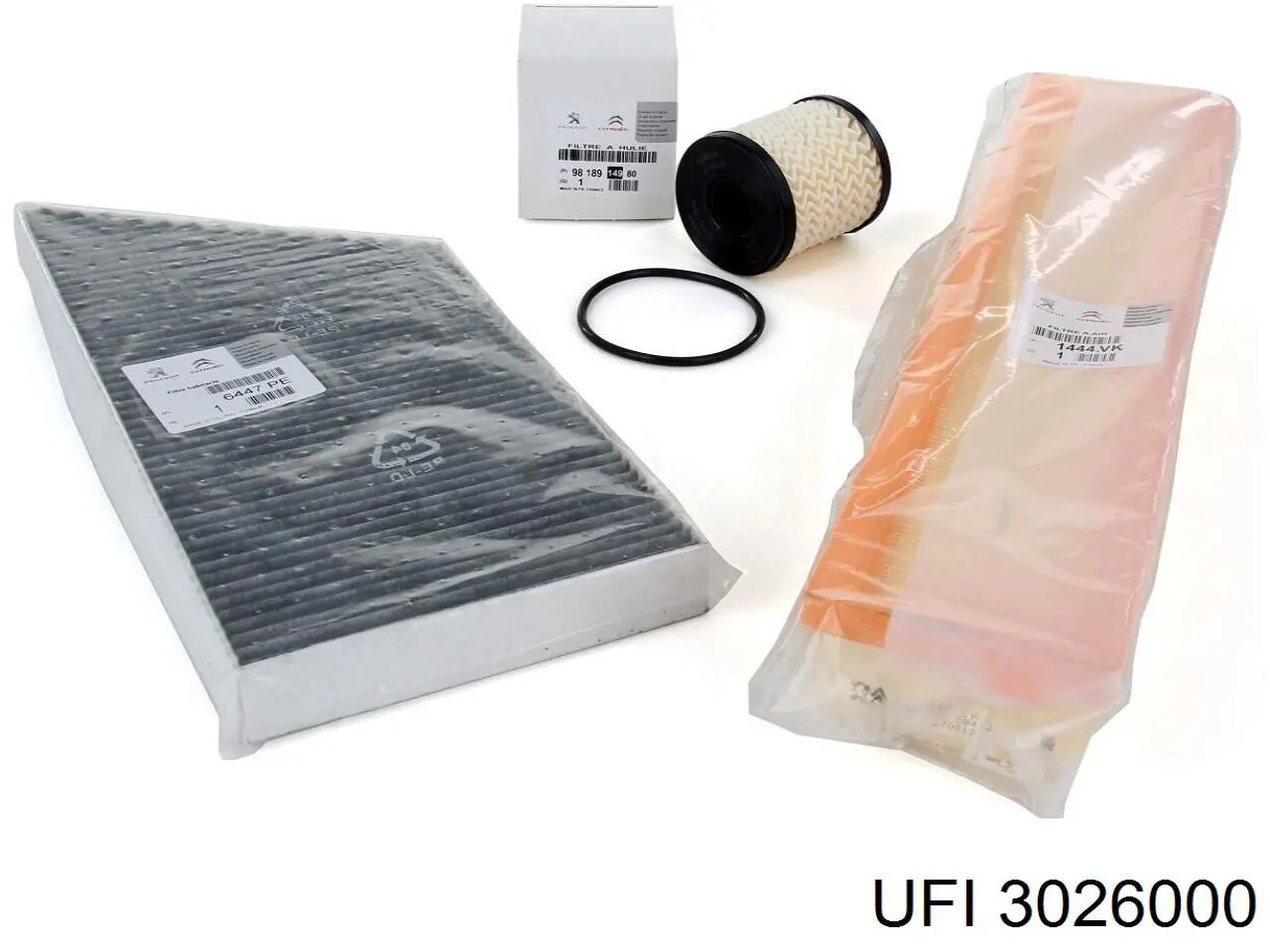 Купити 3026000 UFI Автомобільний фільтр повітря