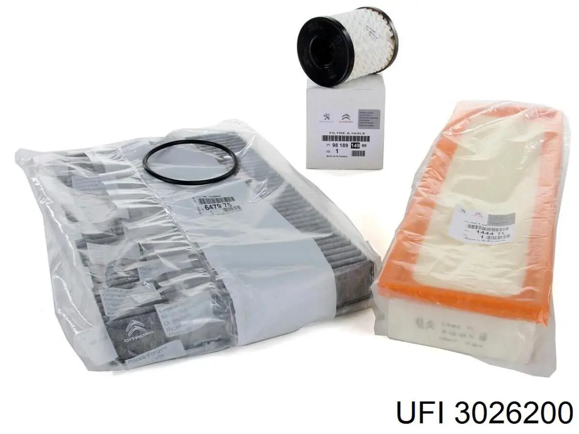 Повітряний фільтр 3026200 UFI