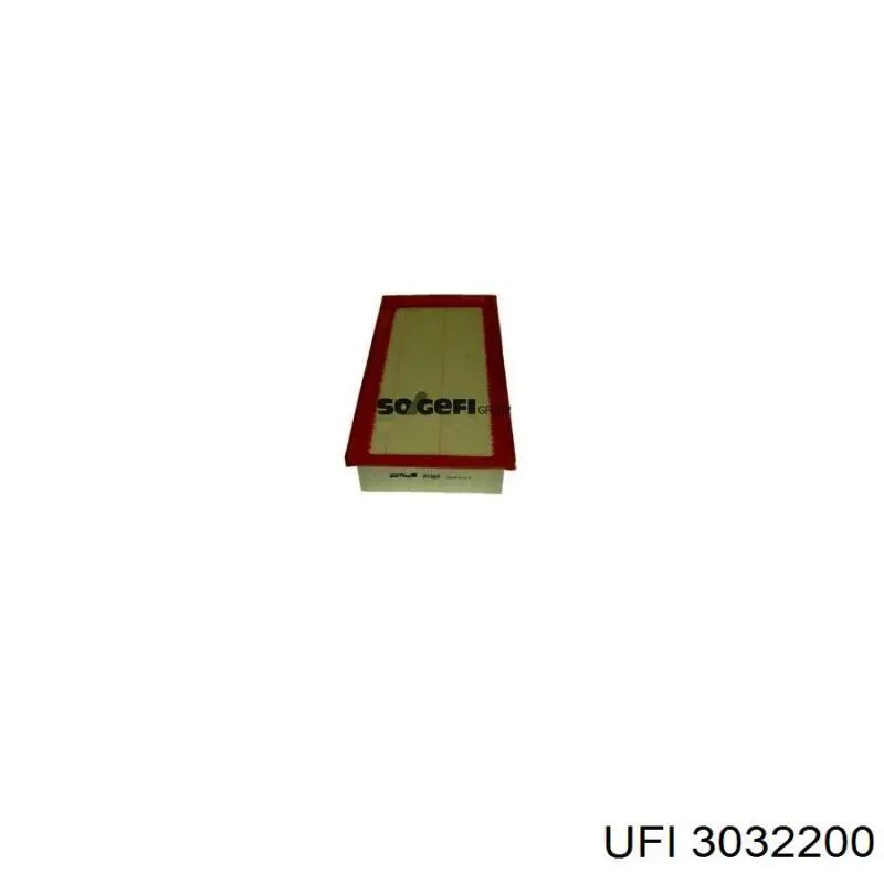 Елемент повітряного фільтра UFI 3032200 ціна, від 10.20 USD